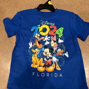 Disney Kids Blue 2024 Graphic Tee